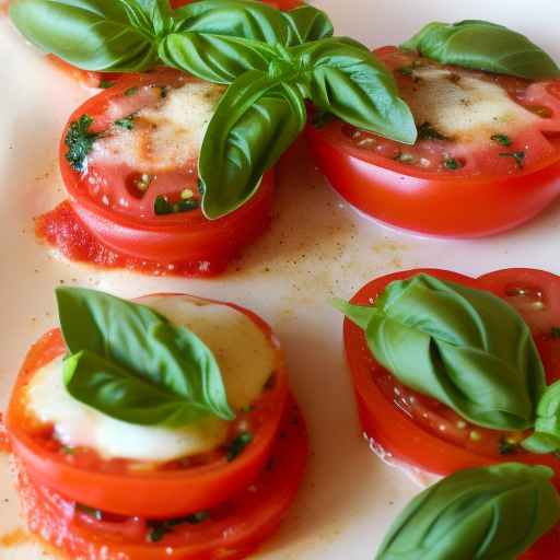 Margherita Pocket with Fresh Tomatoes and Basil