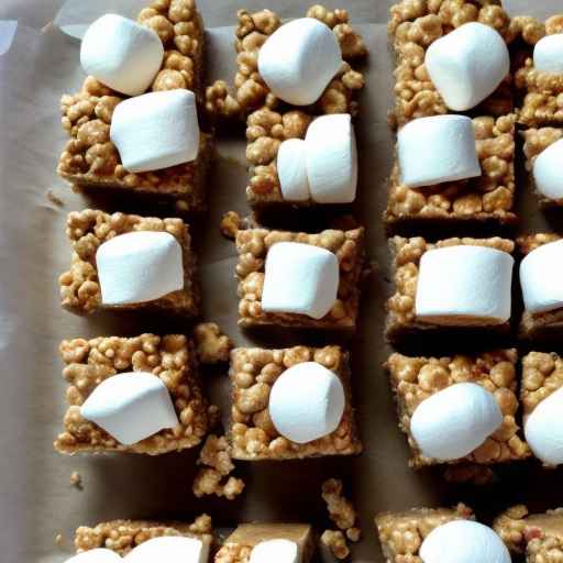 Marshmallow Crispie Bars