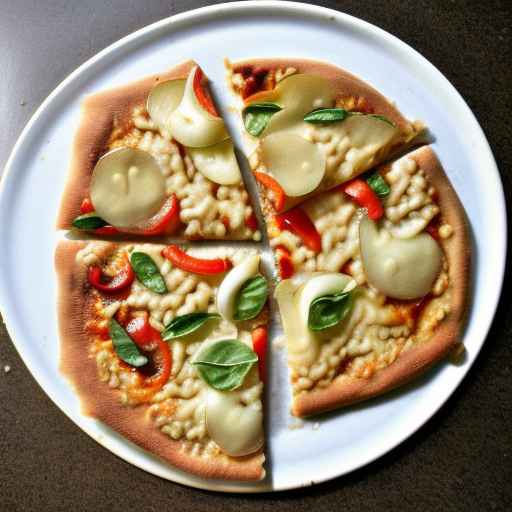 Matzo Pizza with Fresh Vegetables