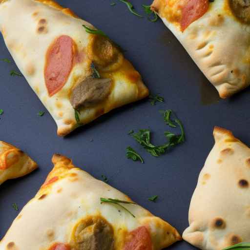 Meat-filled Pizza Pockets