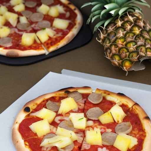Meat Lovers Pizza with Pineapple and Sausage