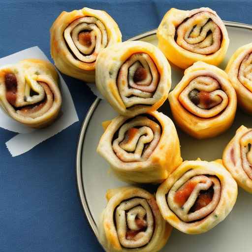 Meatball and Cheese Pinwheels