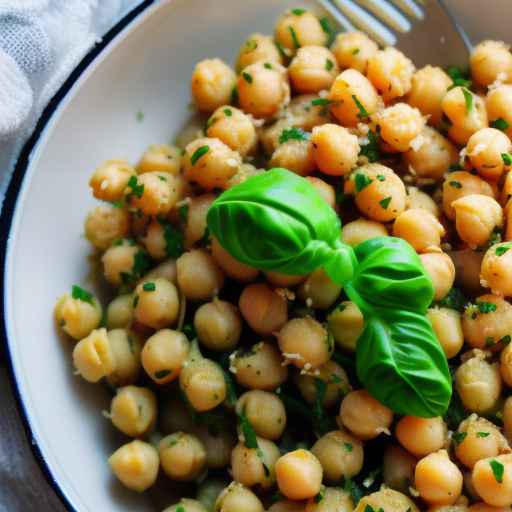 Mediterranean Chickpea Pasta