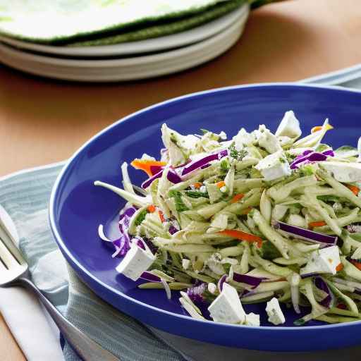 Mediterranean Herb and Feta Slaw