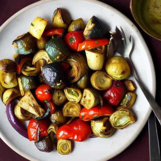 Mediterranean Roasted Vegetables with Herbs