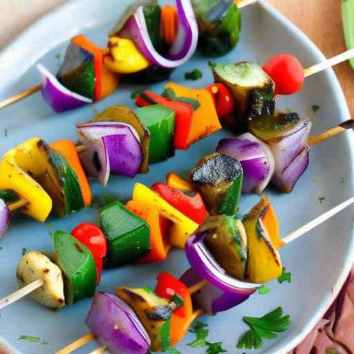 Mediterranean Veggie Kabobs