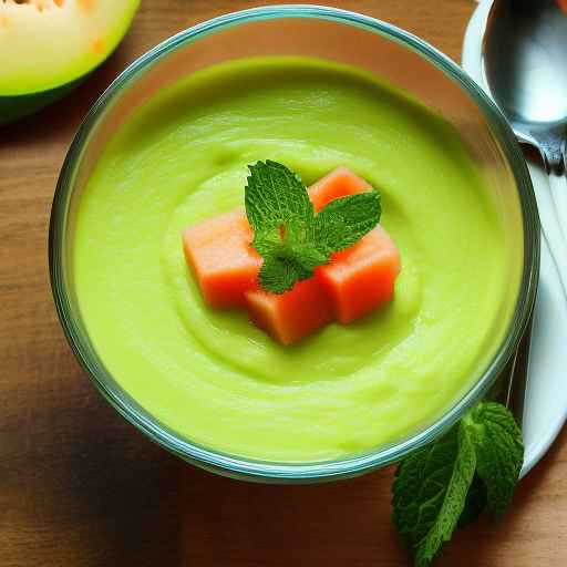 Melon and Mint Gazpacho