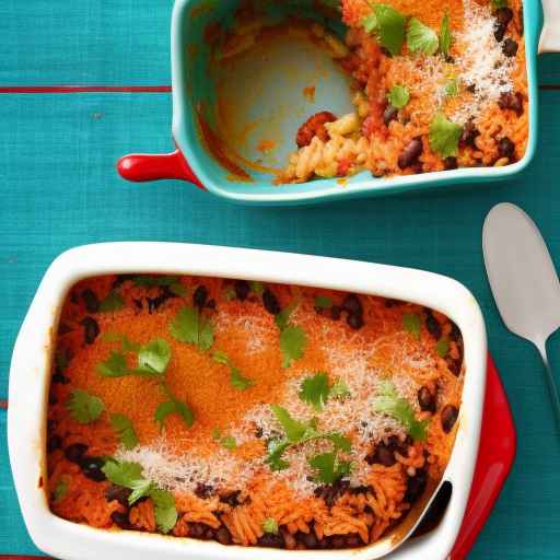 Mexican-Inspired Bean and Rice Casserole