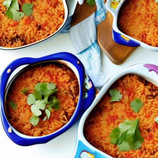Mexican Rice and Bean Casserole