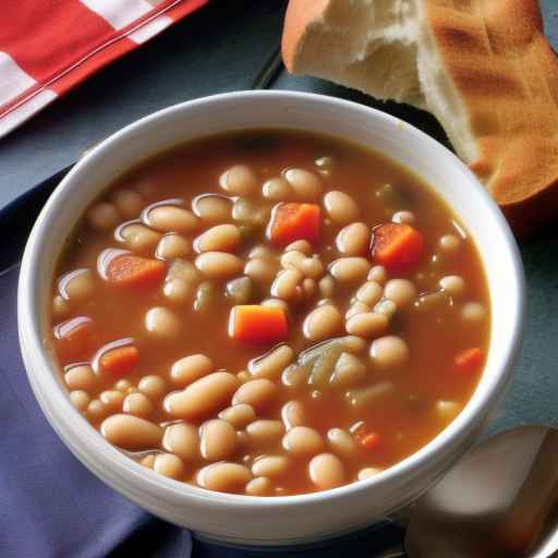 Michigan-style Navy Bean Soup