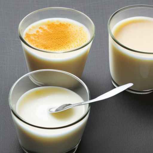 Milk and Vanilla Pudding