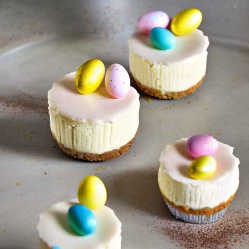 Mini Easter Cheesecakes