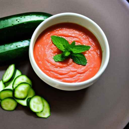 Mint and Cucumber Gazpacho