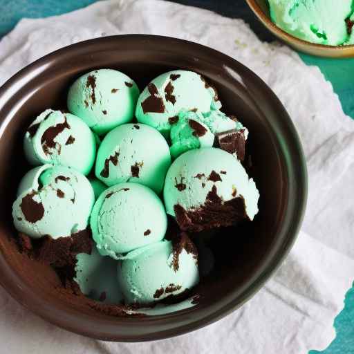 Mint Chip Brownie Ice Cream