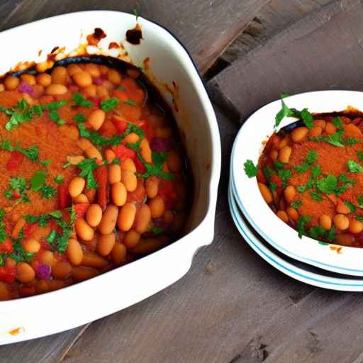 Moroccan-Style Bean and Vegetable Casserole