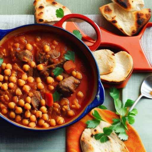 Moroccan-style Lamb and Chickpea Stew