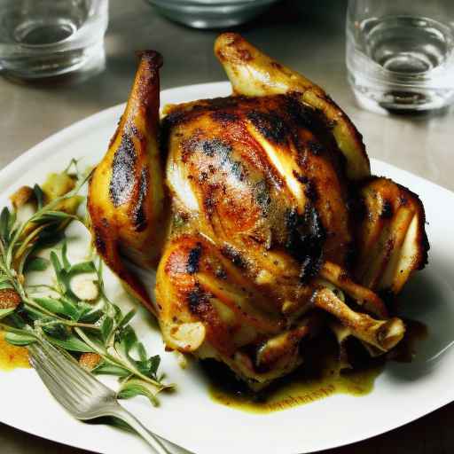 Moroccan Spiced Roast Chicken