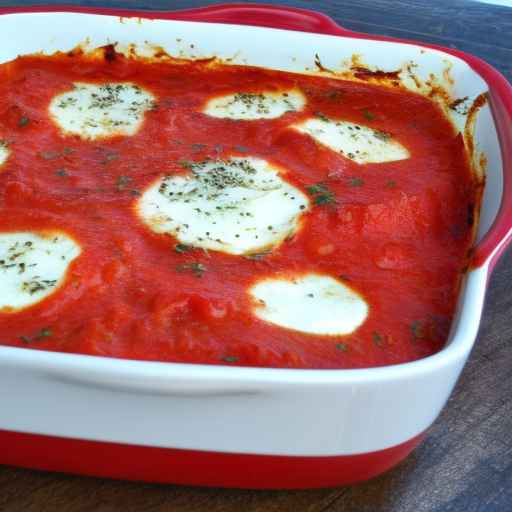 Mozzarella and Tomato Bake