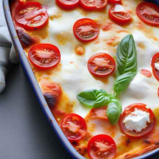 Mozzarella and Tomato Chicken Bake