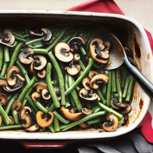 Mushroom and Green Bean Bake