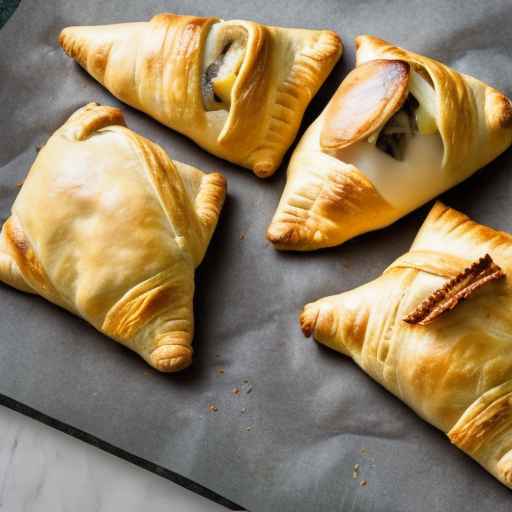 Mushroom and Gruyere Pasty