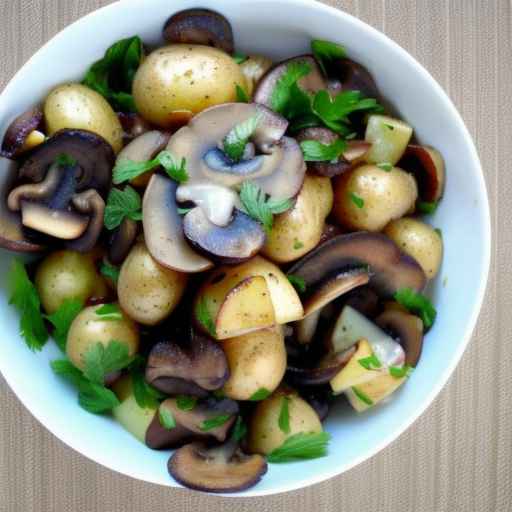 Mushroom and Potato Salad