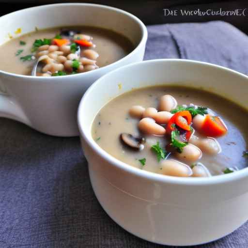 Mushroom and White Bean Soup