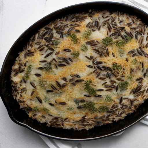 Mushroom and Wild Rice Bake