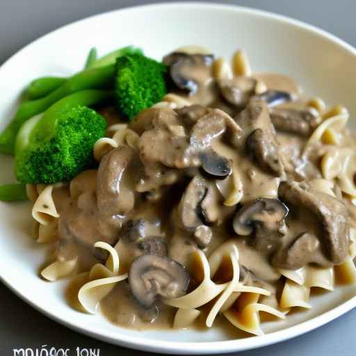 Mushroom Beef Stroganoff