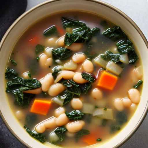 Navy Bean and Kale Soup