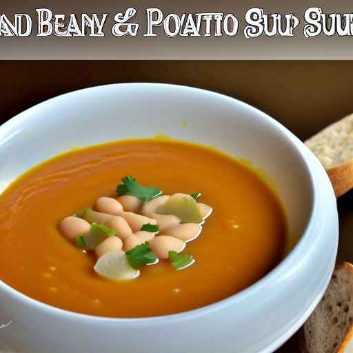 Navy Bean and Sweet Potato Soup