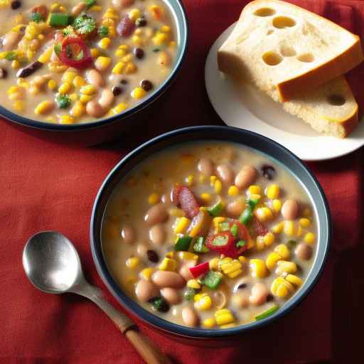 Nebraska-style Corn and Bean Chowder