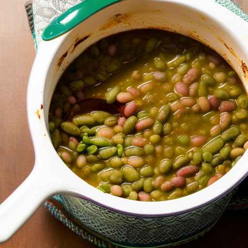 New Mexican-style Green Chile with Beans