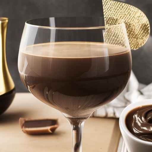 Nutella Espresso Champagne Cocktail