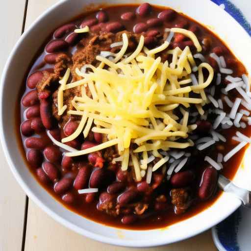 Ohio-style Cincinnati Chili with Kidney Beans