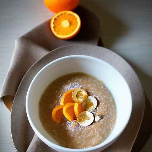 Orange and Cardamom Porridge with Buckwheat