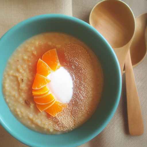 Orange and Ginger Porridge