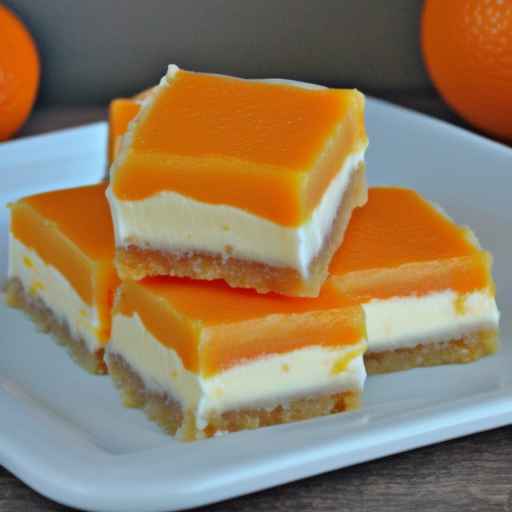 Orange Creamsicle Bars