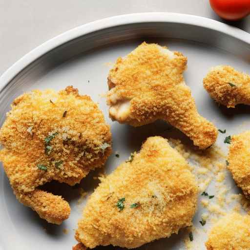 Oven Fried Parmesan Chicken