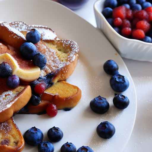 Overnight Blueberry French Toast