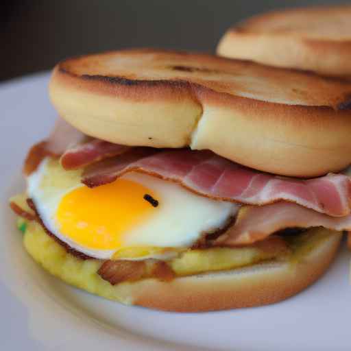 Pancetta and Egg Breakfast Sandwich
