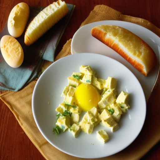 Paraguayan Egg Salad with Chipa