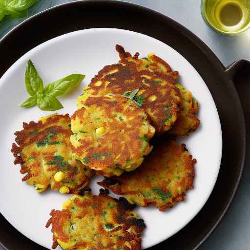 Parmesan and Herb Corn Fritters