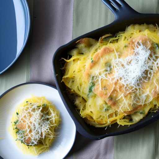 Parmesan Chicken and Spaghetti Squash Casserole