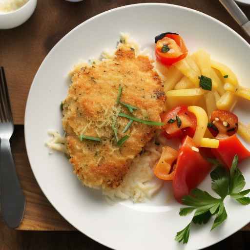 Parmesan Chicken with Ratatouille