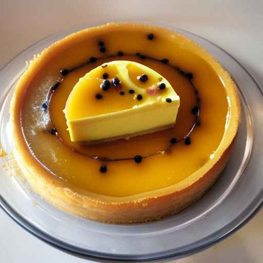 Passion Fruit Flan