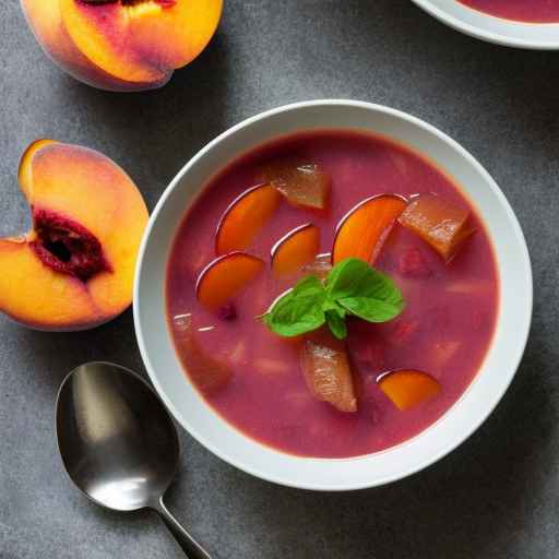 Peach Borscht