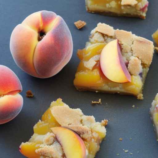 Peach Cobbler Bars