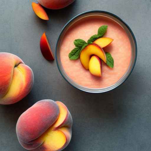 Peach Gazpacho