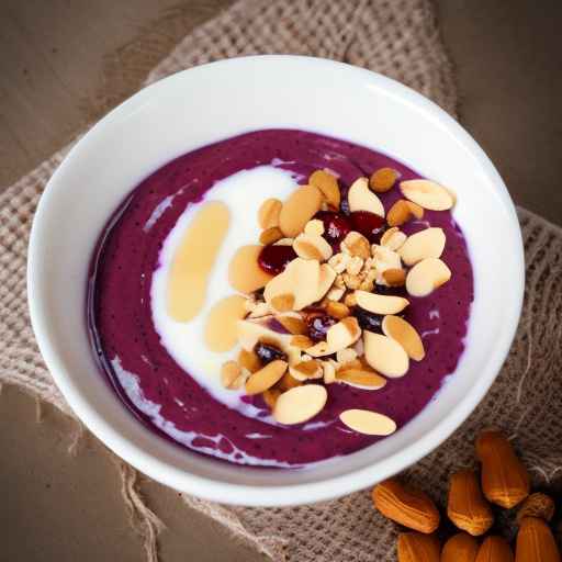 Peanut Butter and Jelly Porridge